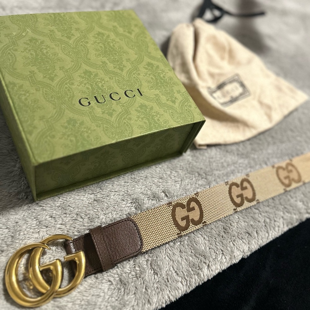 AUTHENTIC*** Jumbo Marmont GG Gucci women’s belt